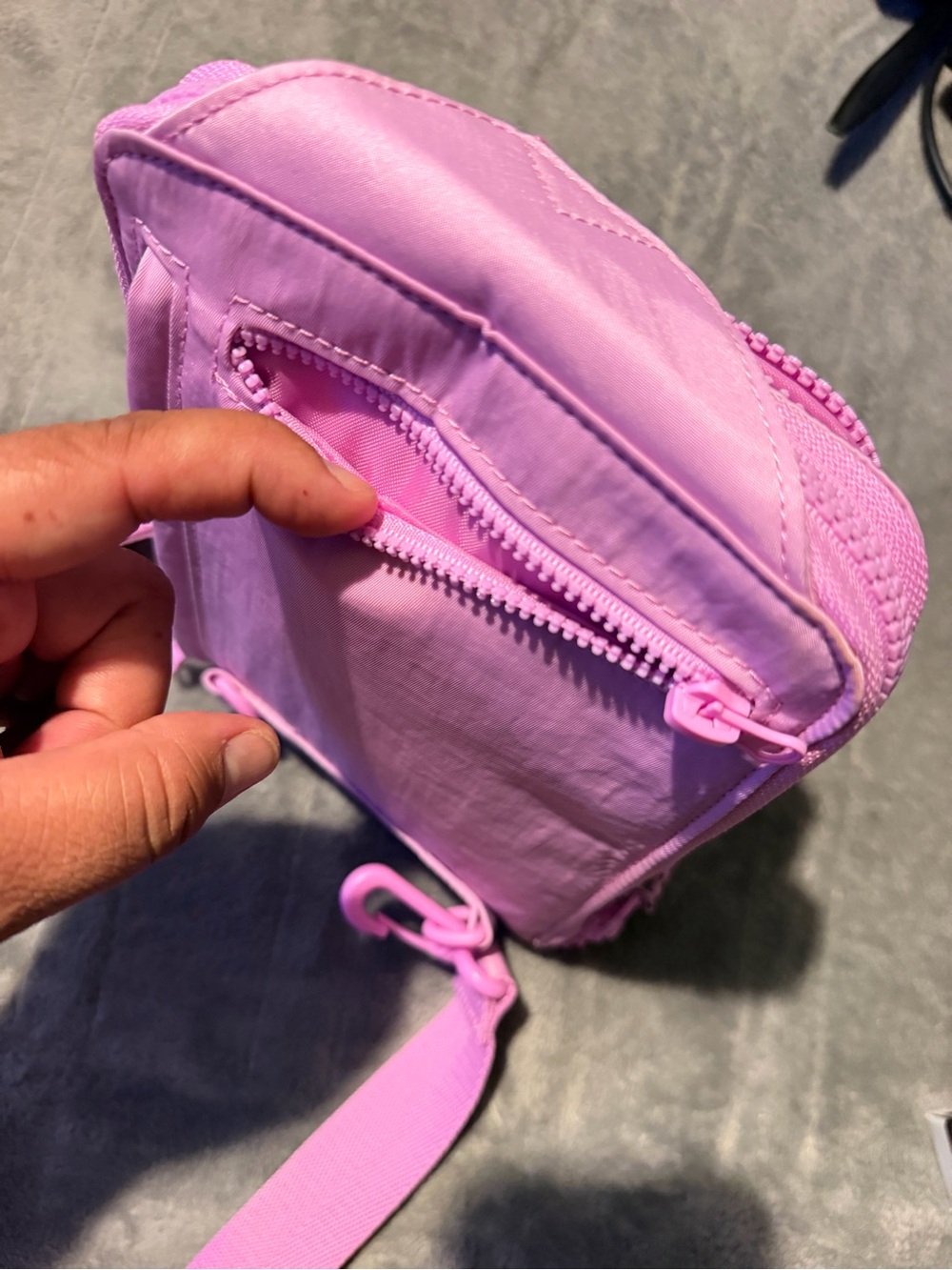 BEIS 2025 Stagecoach Edition Sport Sling Bag Pink Nylon Crossbody - Picture 3 of 16
